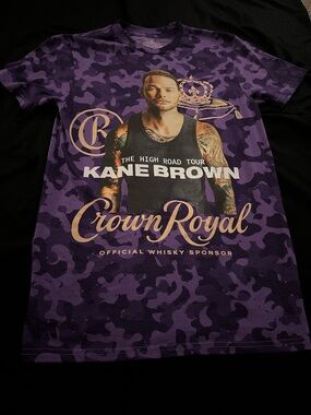 Kane Brown x Purple Camo Graphic Tee - Men